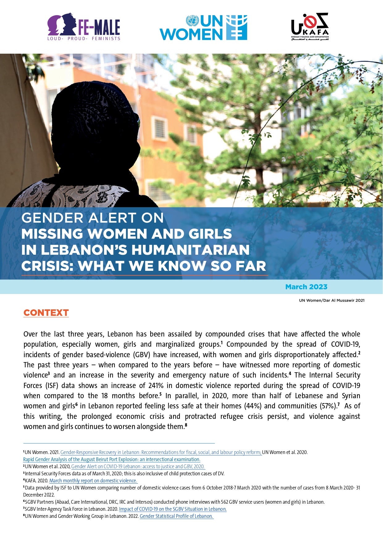 Gender Alert Missing Women And Girls In Lebanons Humanitarian Crisis